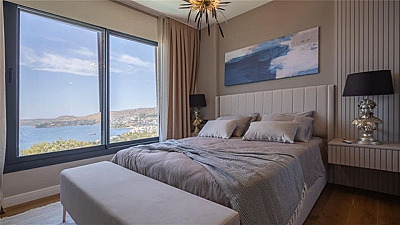 Yalıkavak'ta Denize Yürüme Mesafesinde Spa ve Kapalı Havuzlu 740 m² Malikane