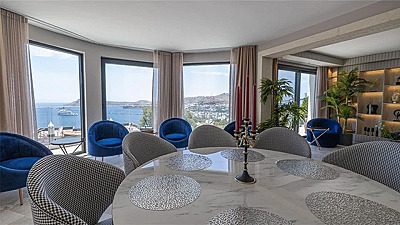 Yalıkavak'ta Denize Yürüme Mesafesinde Spa ve Kapalı Havuzlu 740 m² Malikane