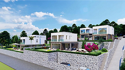Kisebükü'nde Çam Ormanı İçinde Özel Havuzlu 3+1 Müstakil Villa