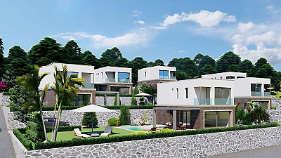 Kisebükü'nde Çam Ormanı İçinde Özel Havuzlu 3+1 Müstakil Villa