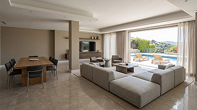 Kaledos Villaları - Türkkuyusu'nda Kale ve Marina Manzaralı Villa